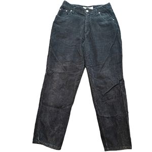ARIZONA JEANS COMPANY Juniors Vintage Cotton size 11 Black Corderoy